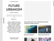 Tablet Screenshot of futureurbanism.com